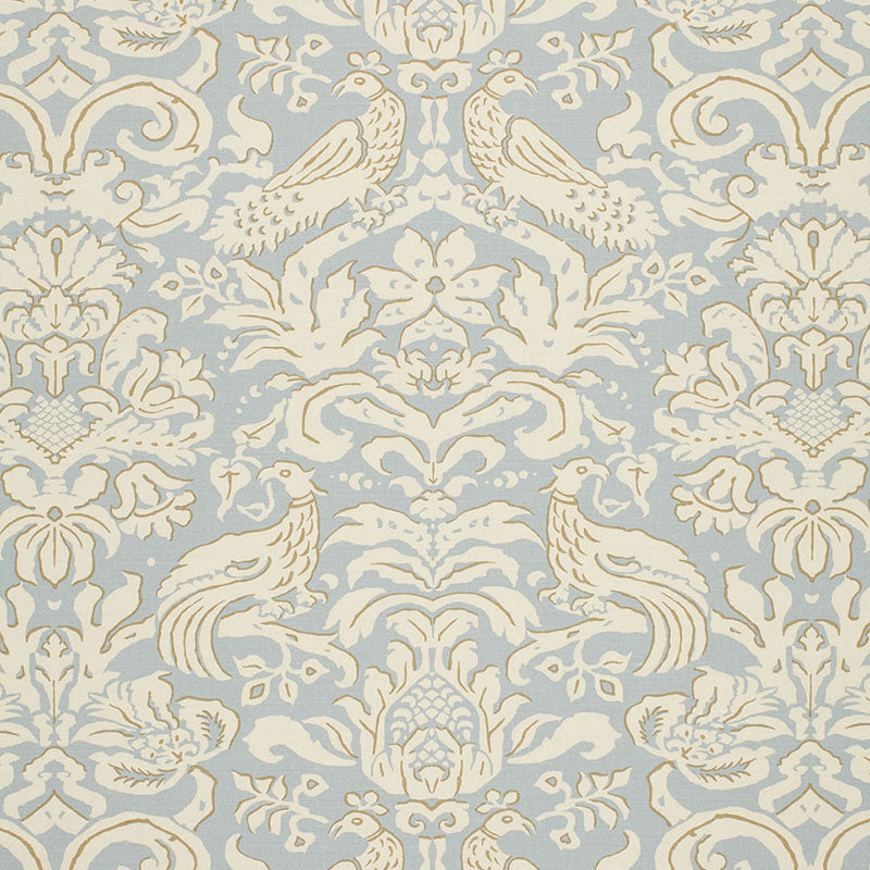 ALDWYN DAMASK | ROBIN'S EGG