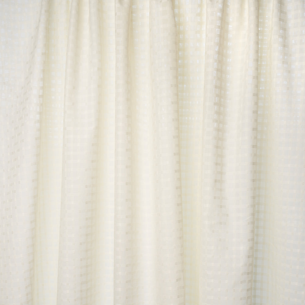 BOREALIS CHECK SHEER | Champagne