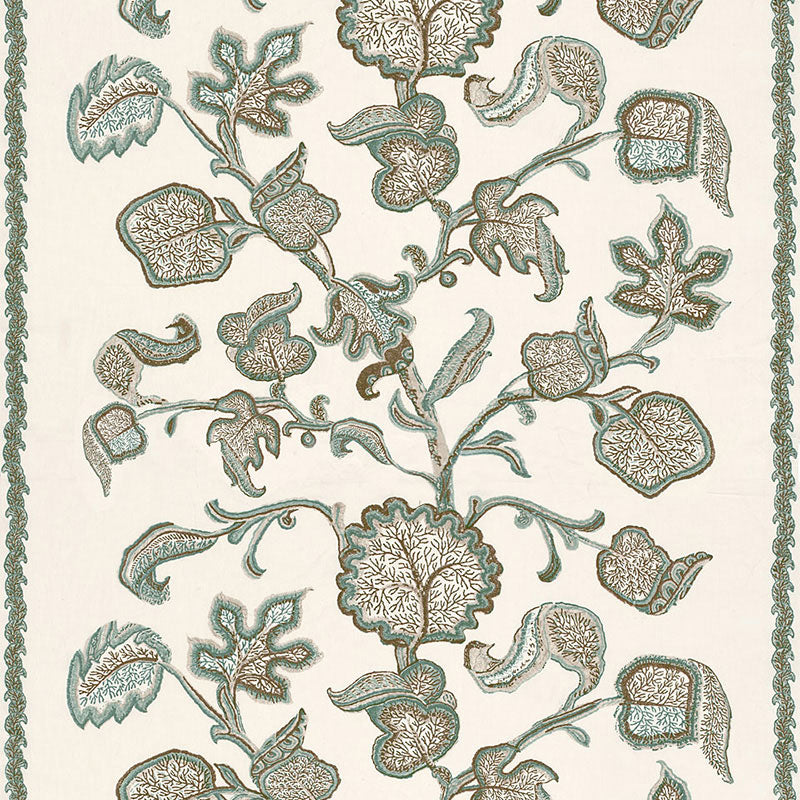 PALAMPORE BLOCK PRINT | TEAL