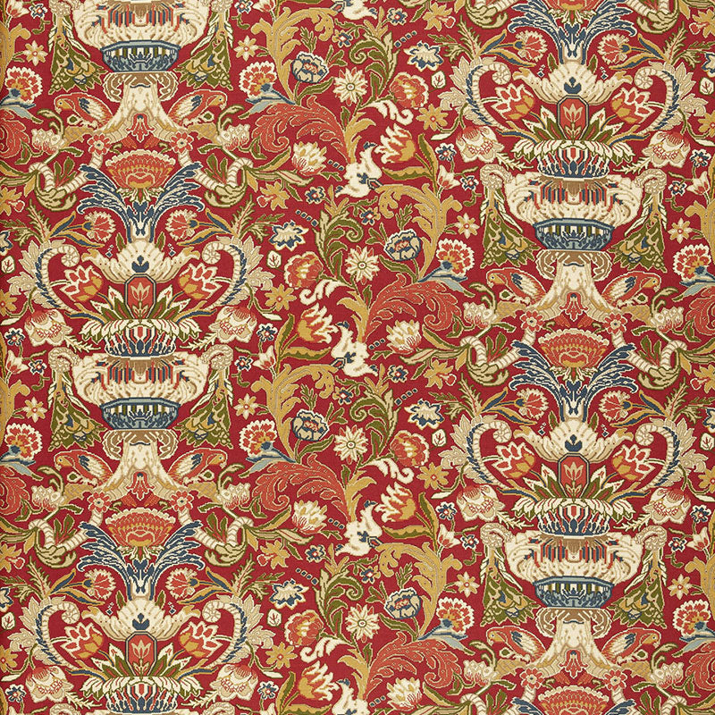 EGERTON TAPESTRY PRINT | SCARLET