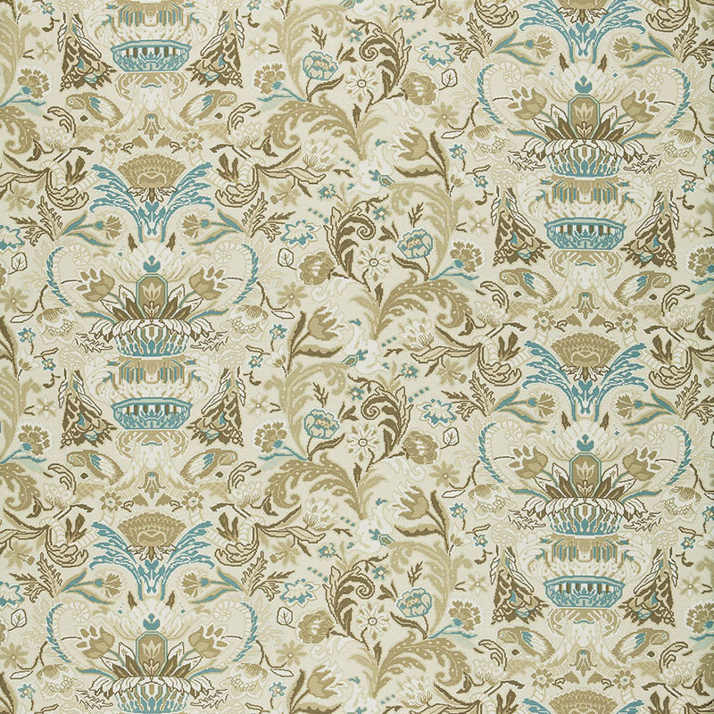 EGERTON TAPESTRY PRINT | ALMOND