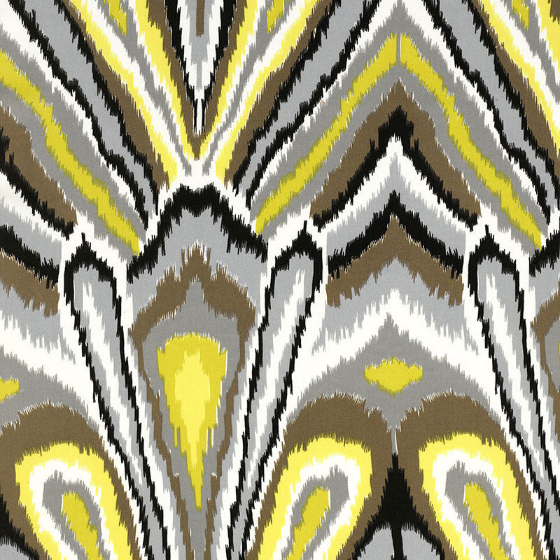 PEACOCK PRINT INDOOR/OUTDOOR | Driftwood