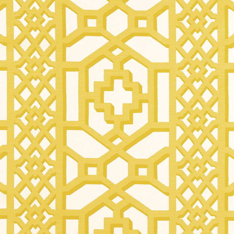 ZANZIBAR TRELLIS MATTE | CANARY