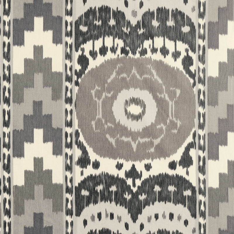 SAMARKAND IKAT II | CHARCOAL