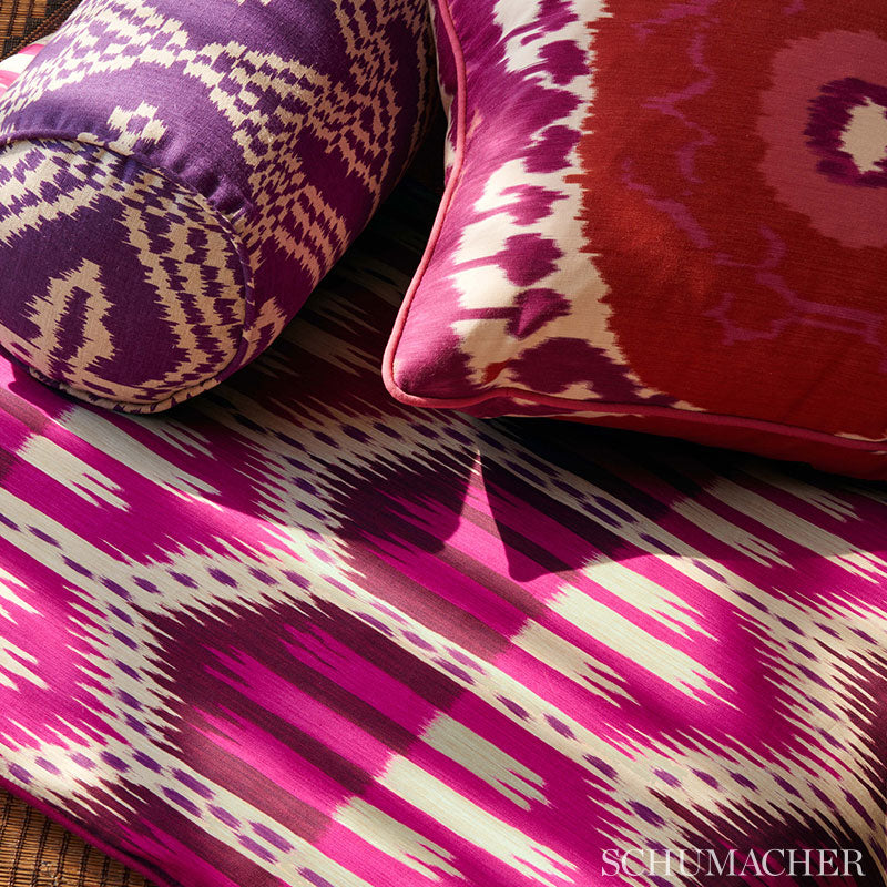 SAMARKAND IKAT II | Ruby