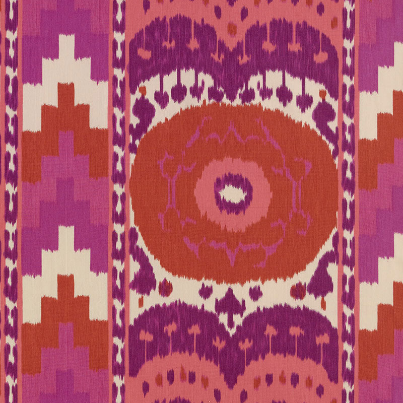 SAMARKAND IKAT II | Ruby