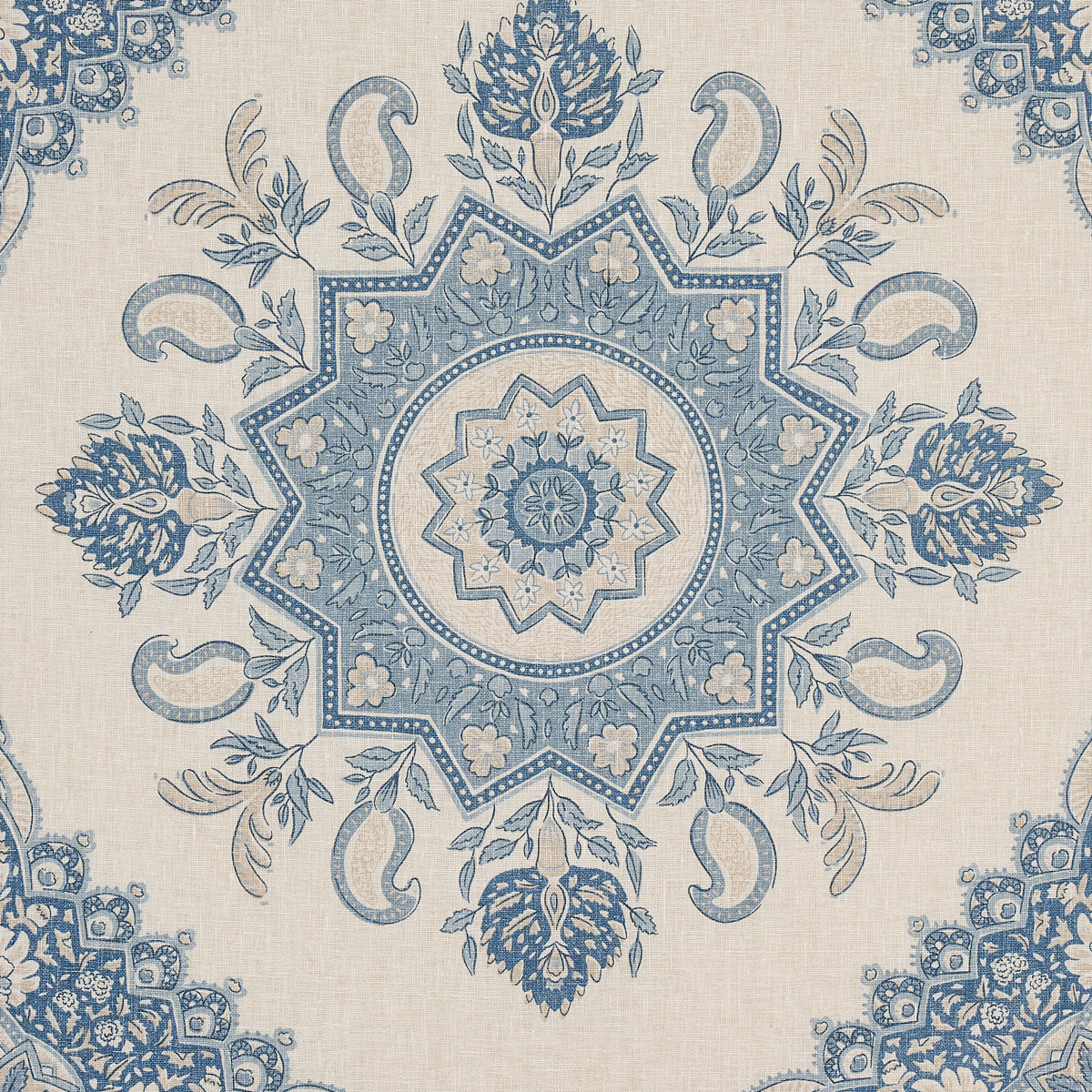 MONTECITO MEDALLION | China Blue