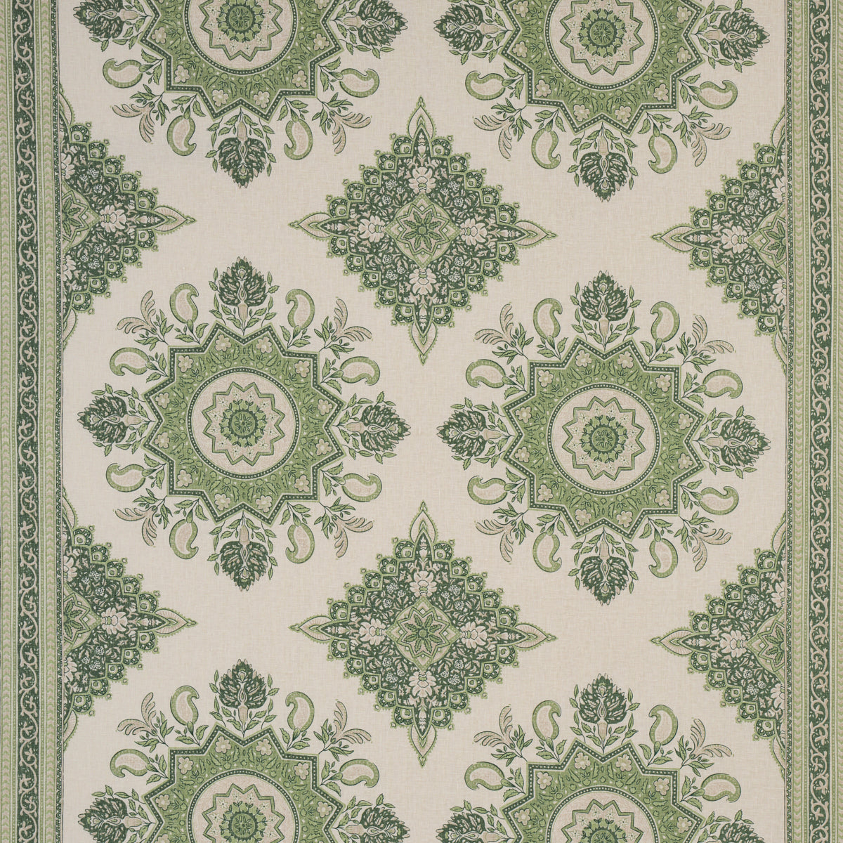 MONTECITO MEDALLION | LEAF GREEN