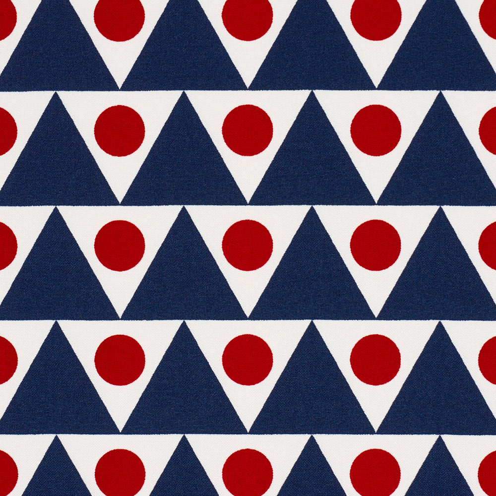 PENNANT II INDOOR/OUTDOOR | Navy & Red