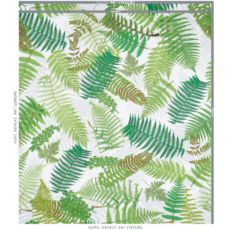 FERNARIUM | Green & Ivory