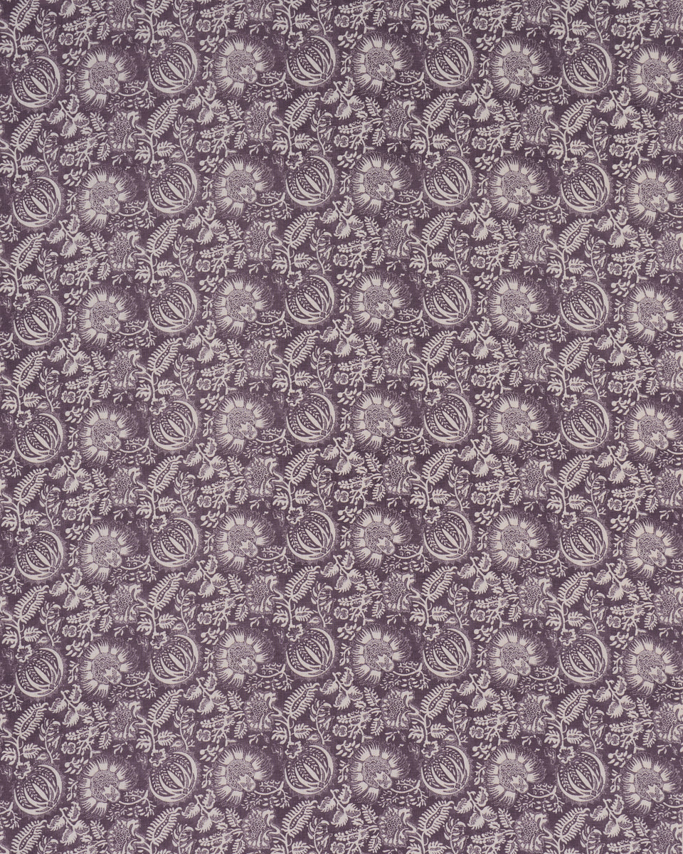 POMEGRANATE PRINT | Aubergine