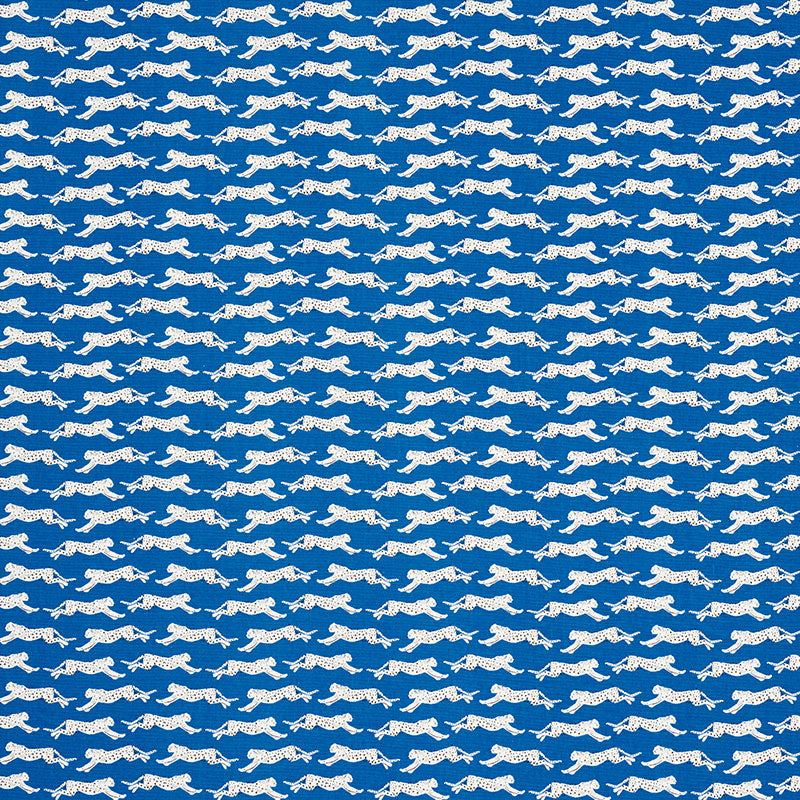 LEAPING LEOPARDS | Blue