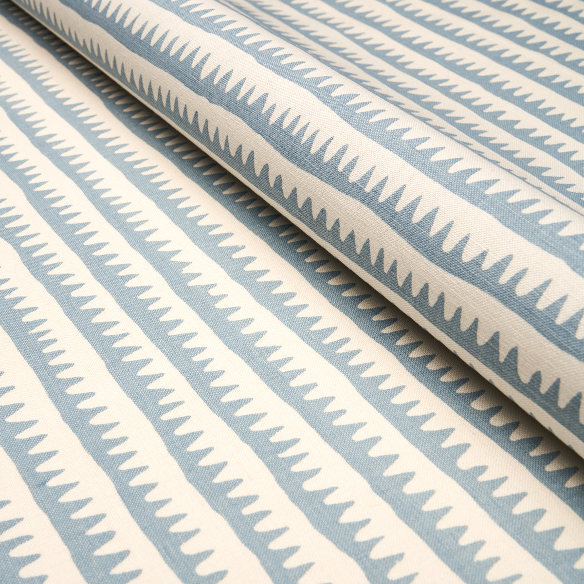 CORFU HAND PRINTED STRIPE | Sky