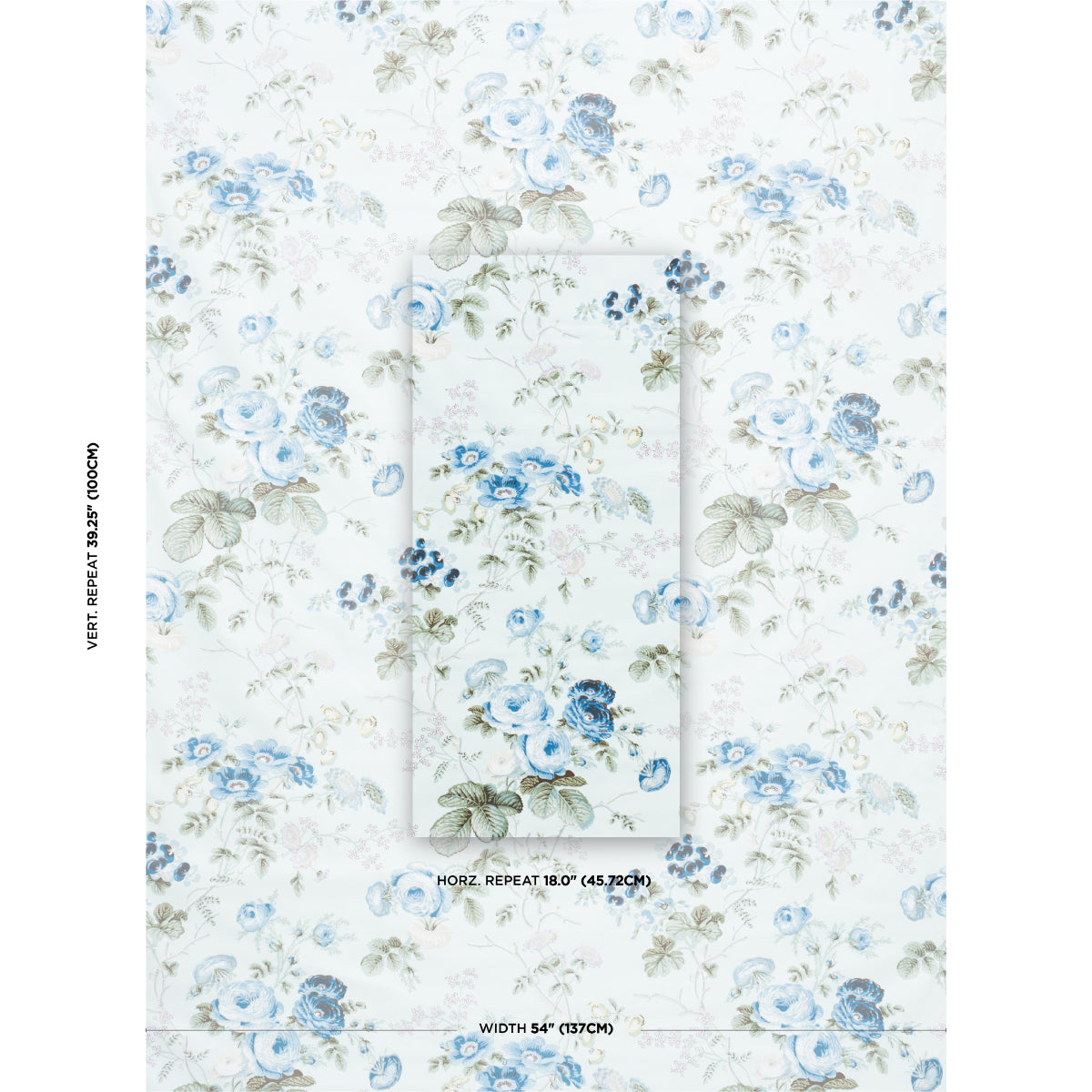 SALISBURY CHINTZ | Celadon