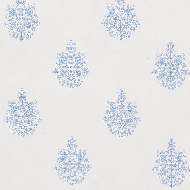 ASARA FLOWER SHEER | BLUE