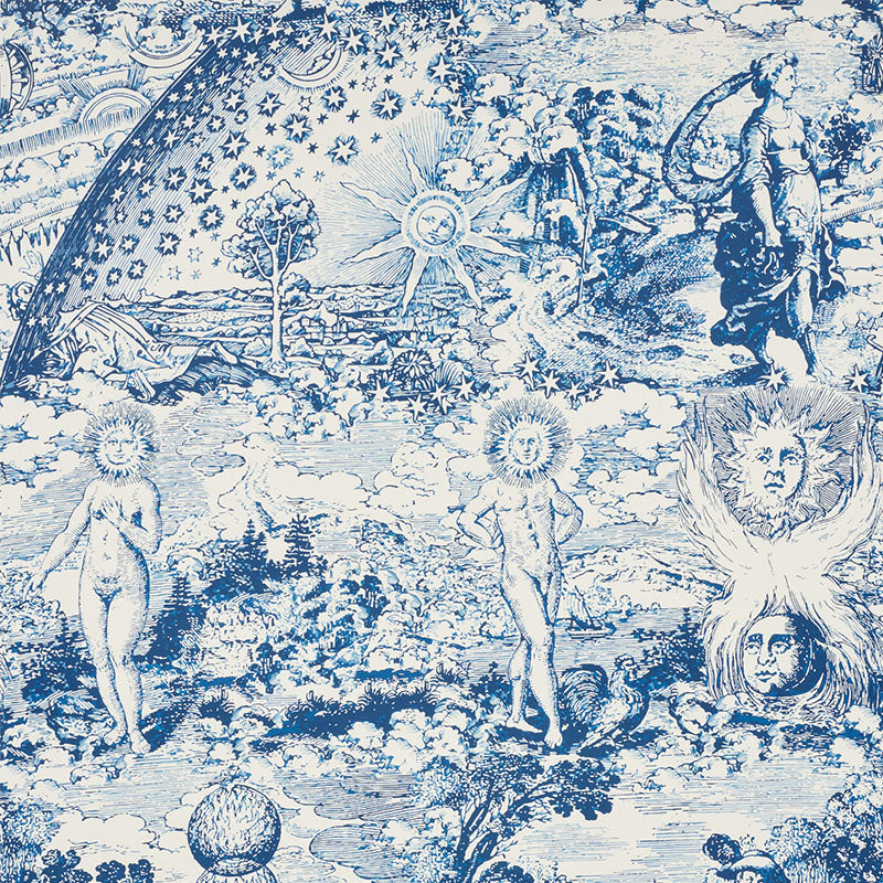 MODERN TOILE | INDIGO