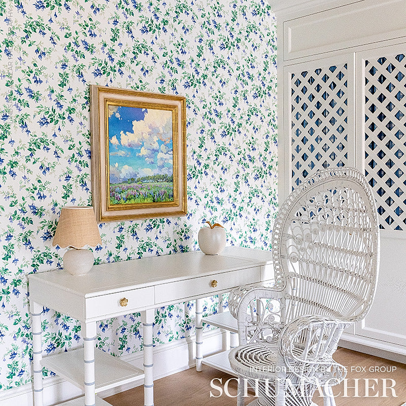 GARDEN GATE CHINTZ | COBALT