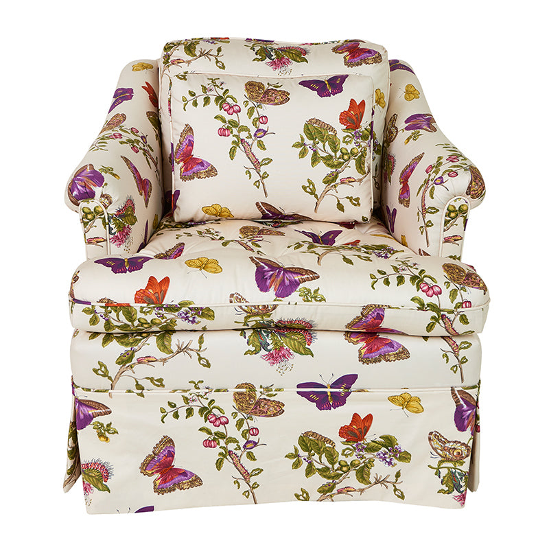 BAUDIN BUTTERFLY CHINTZ | Purple