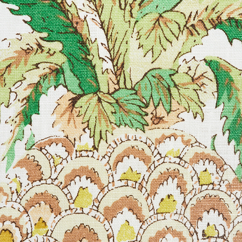 PINEAPPLES CHINTZ | IVORY