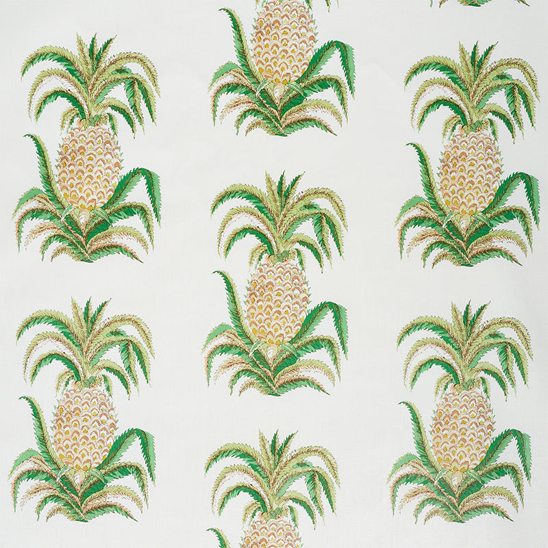 PINEAPPLES CHINTZ | Ivory