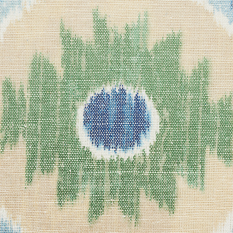 ELIZIA IKAT | Green & Blue