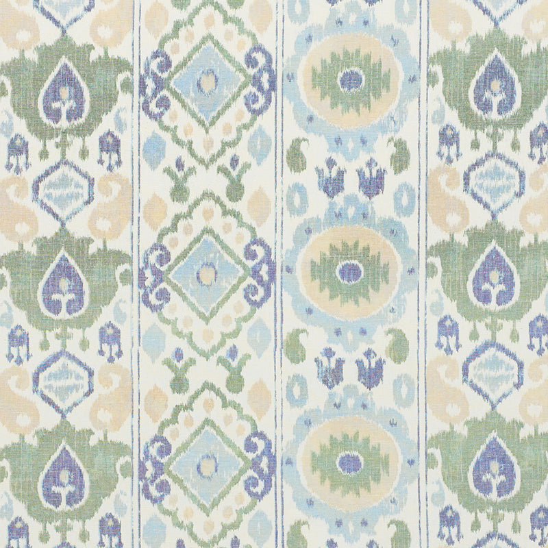 ELIZIA IKAT | GREEN & BLUE