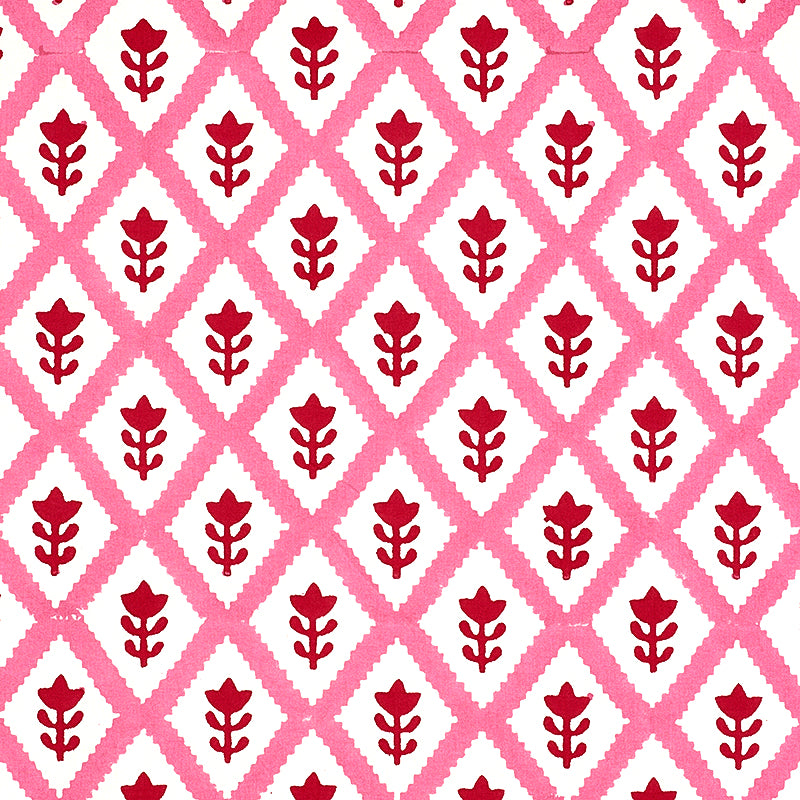 Buti Hand Block Print | Pink