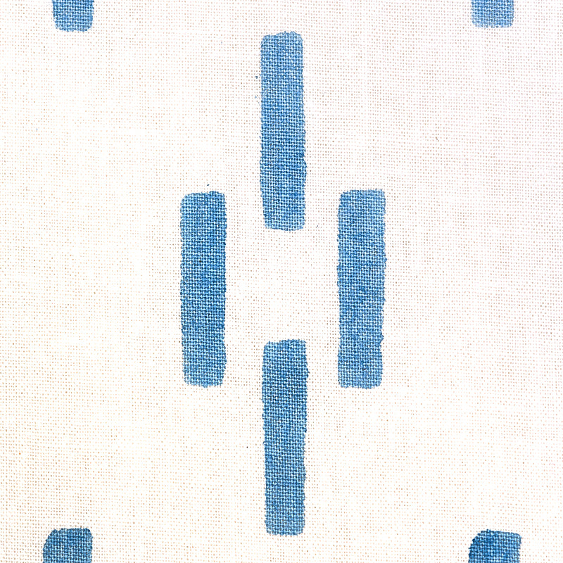 DASH HAND BLOCK PRINT | BLUE