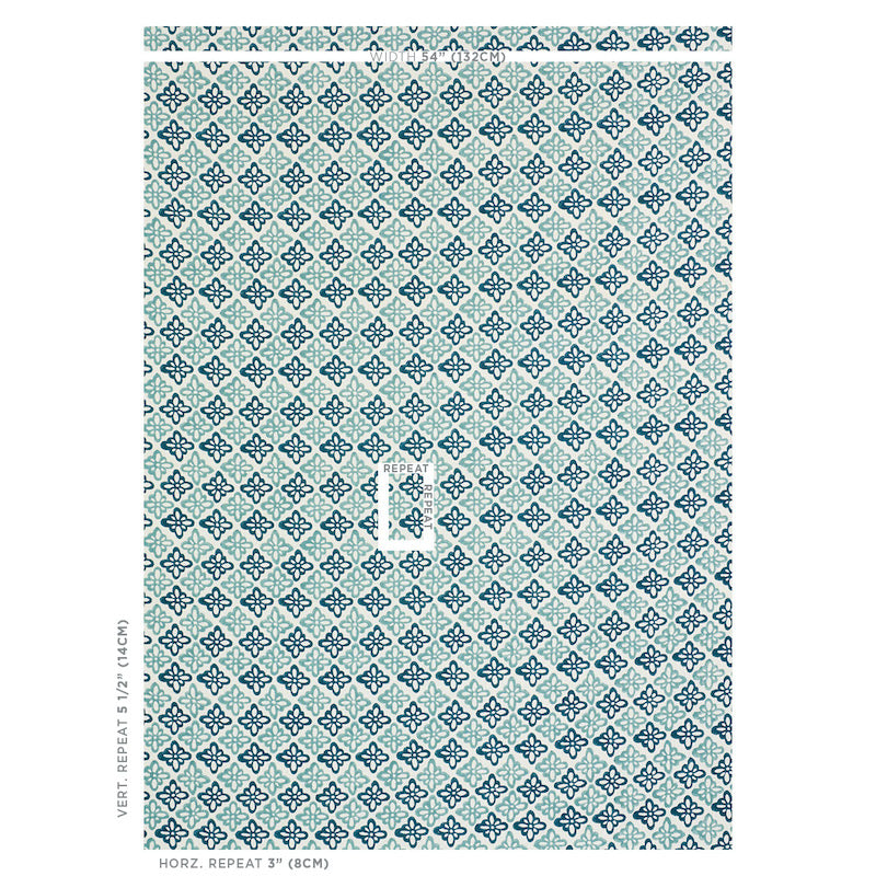 PATTEE HAND BLOCK PRINT | Blue