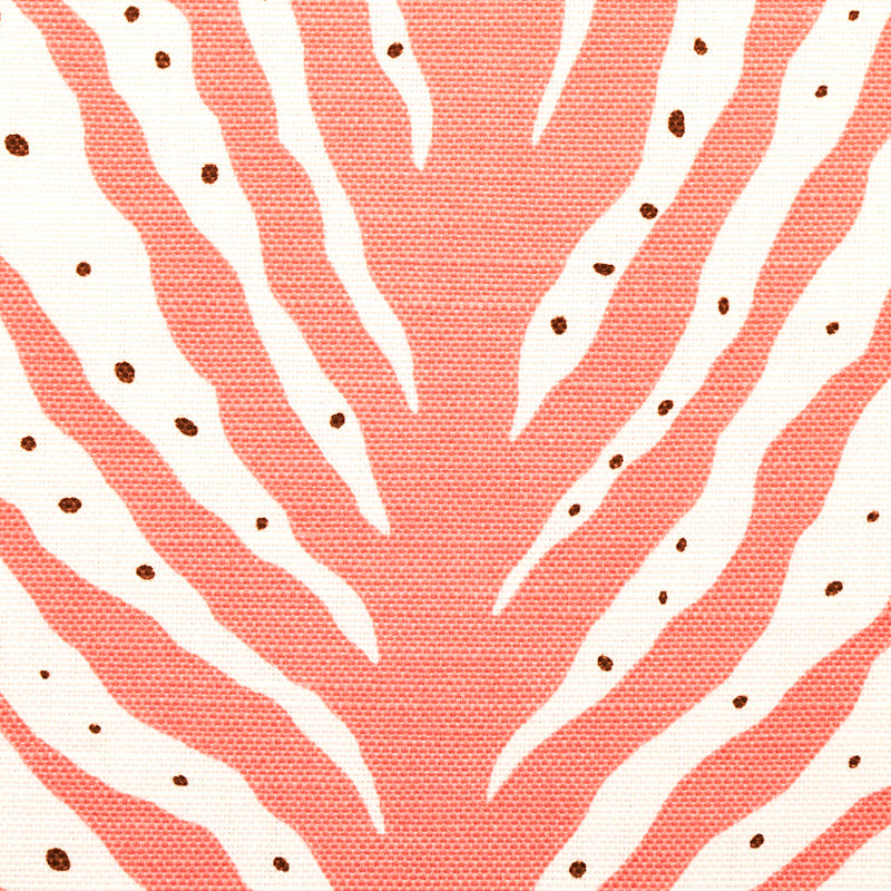 Creeping Fern Print | Coral