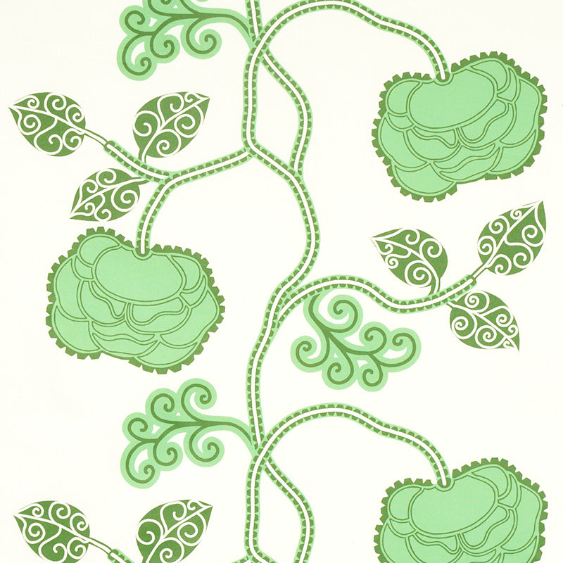 QUEEN FRUIT CHINTZ | Jade