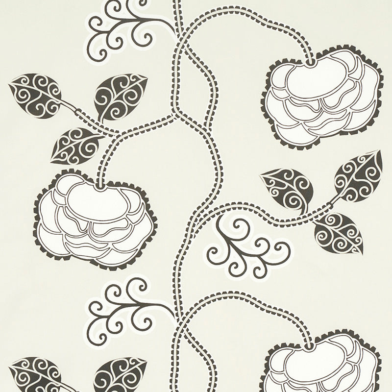 QUEEN FRUIT CHINTZ | Ebony Ivory