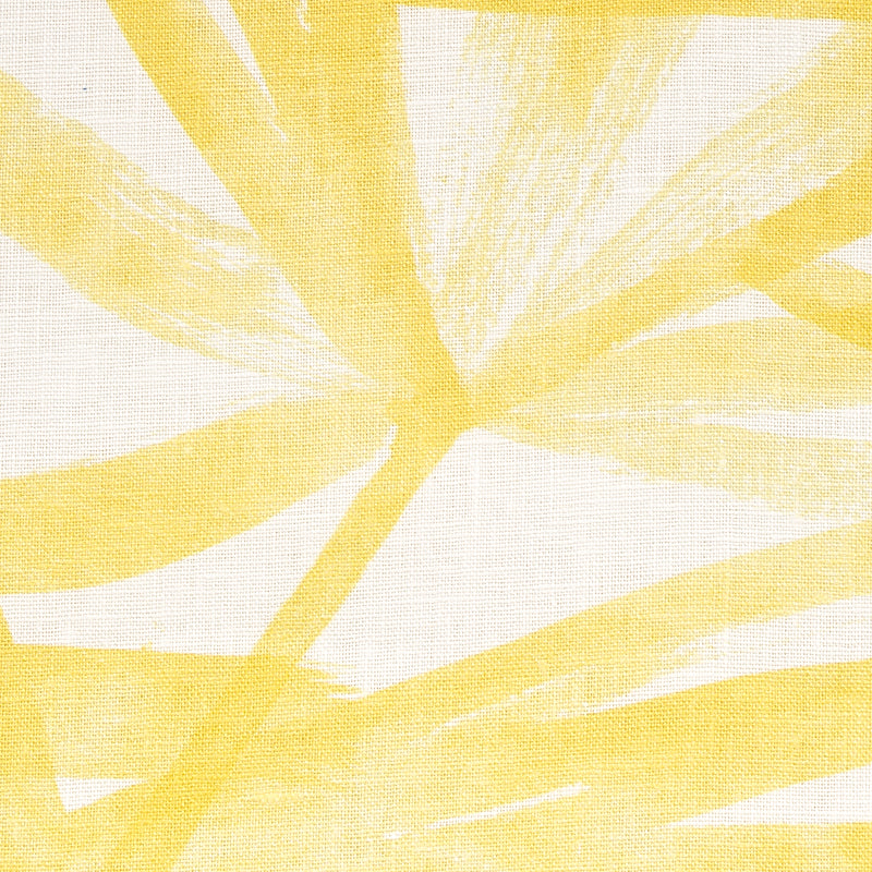 SUNLIT PALM LINEN | Yellow