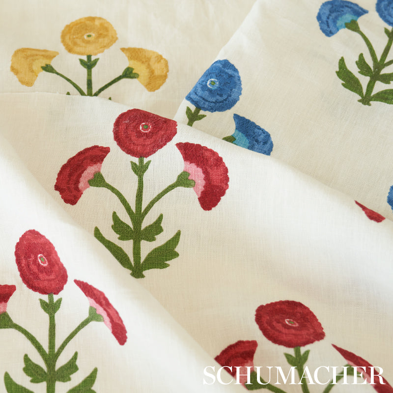 Saranda Flower Embroidery | Cardinal