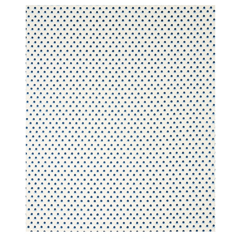 Berry Hand Block Print | Indigo & Sky