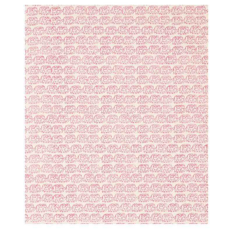 Ellies Hand Block Print | Rose