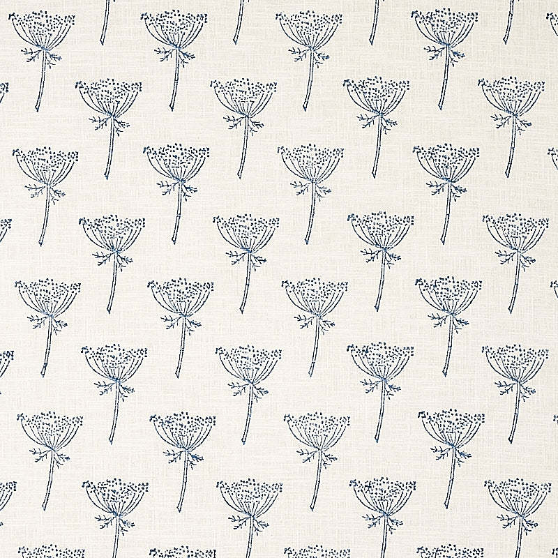 WILD CARROT HAND BLOCK PRINT | INDIGO