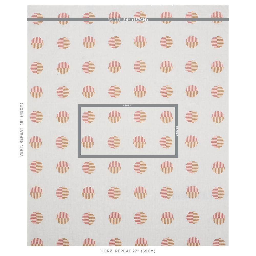 ANDO HAND BLOCK PRINT | Rust & Ochre