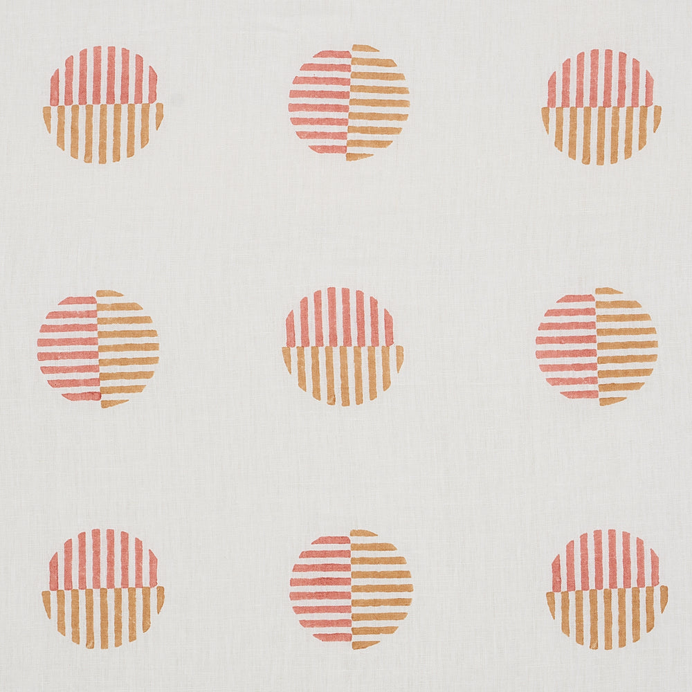 ANDO HAND BLOCK PRINT | Rust & Ochre