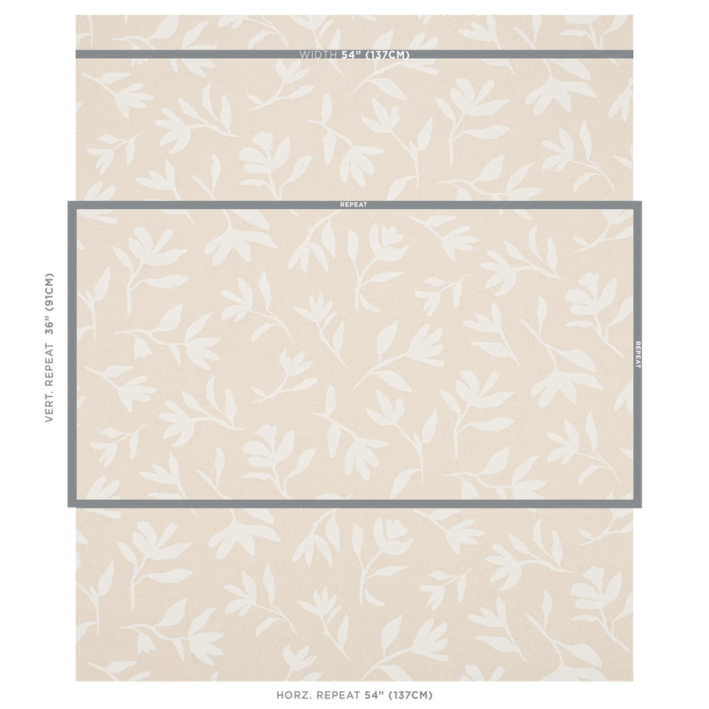 LAUREL | White On Unbleached