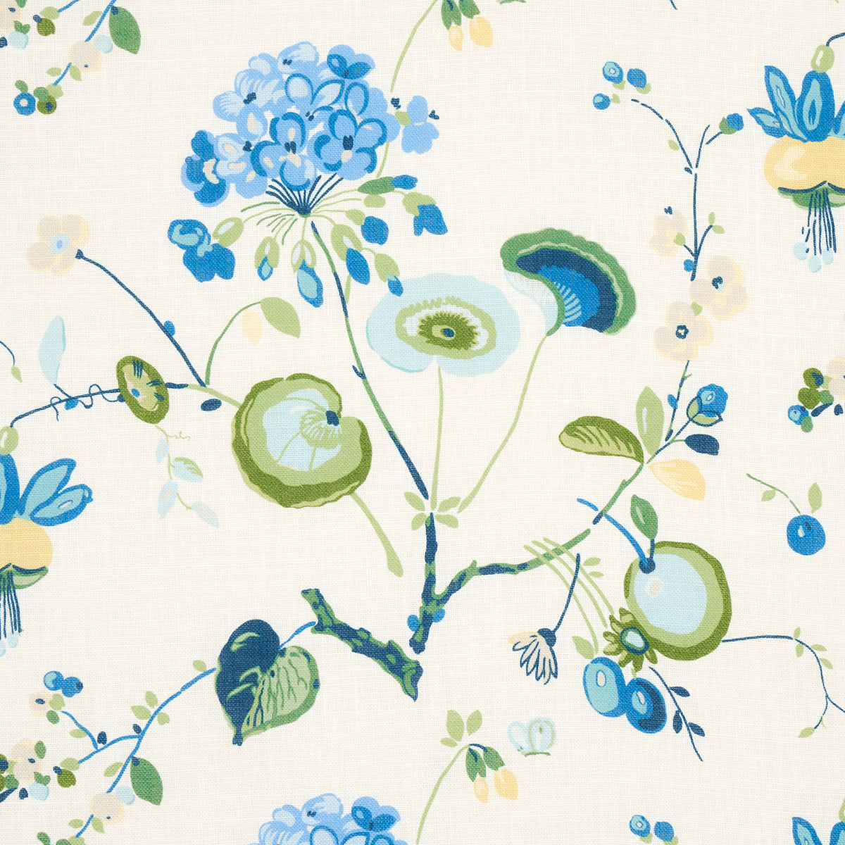 VASILY LINEN | GREEN AND BLUE