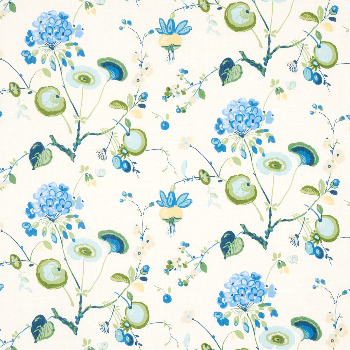 VASILY LINEN | GREEN AND BLUE