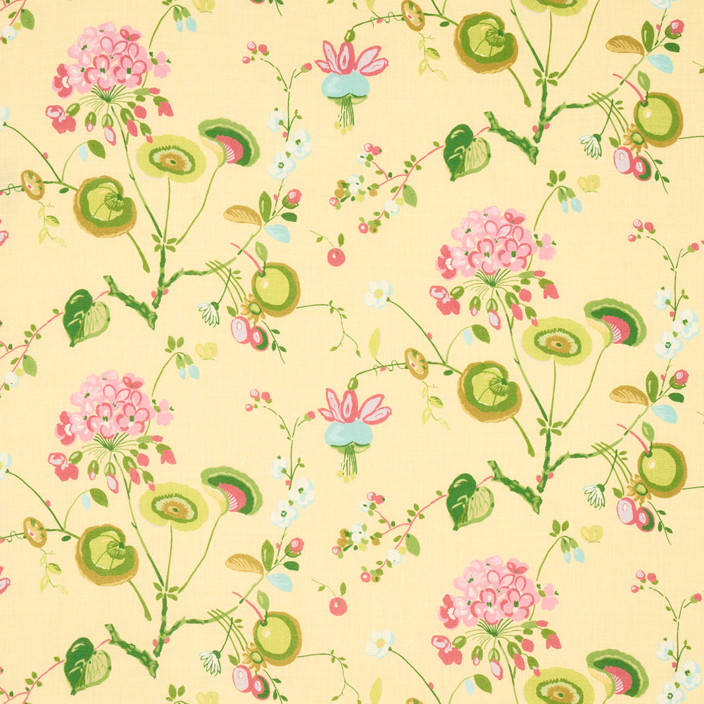 VASILY LINEN | Green And Yellow