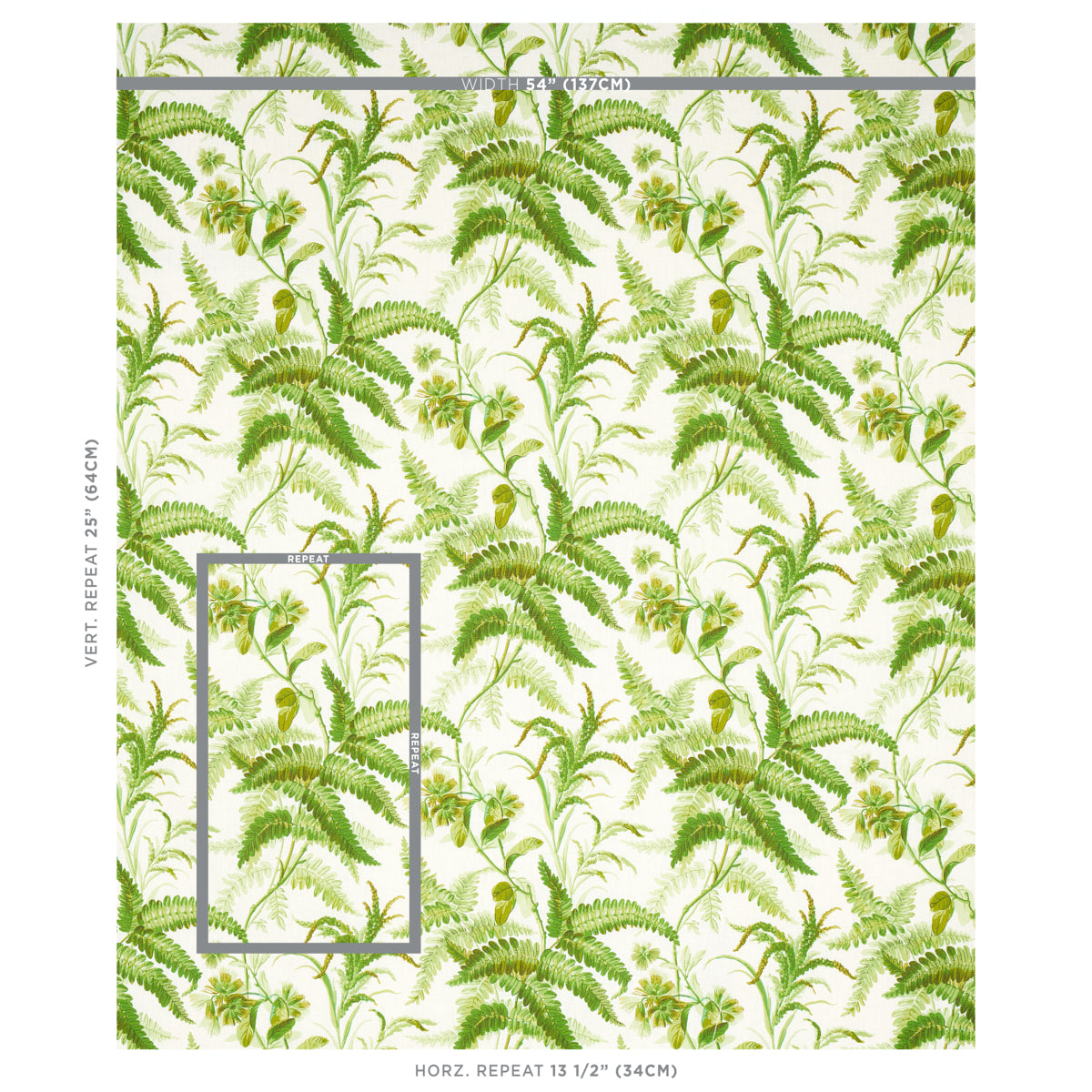 MYERS FERN LINEN | Tropical