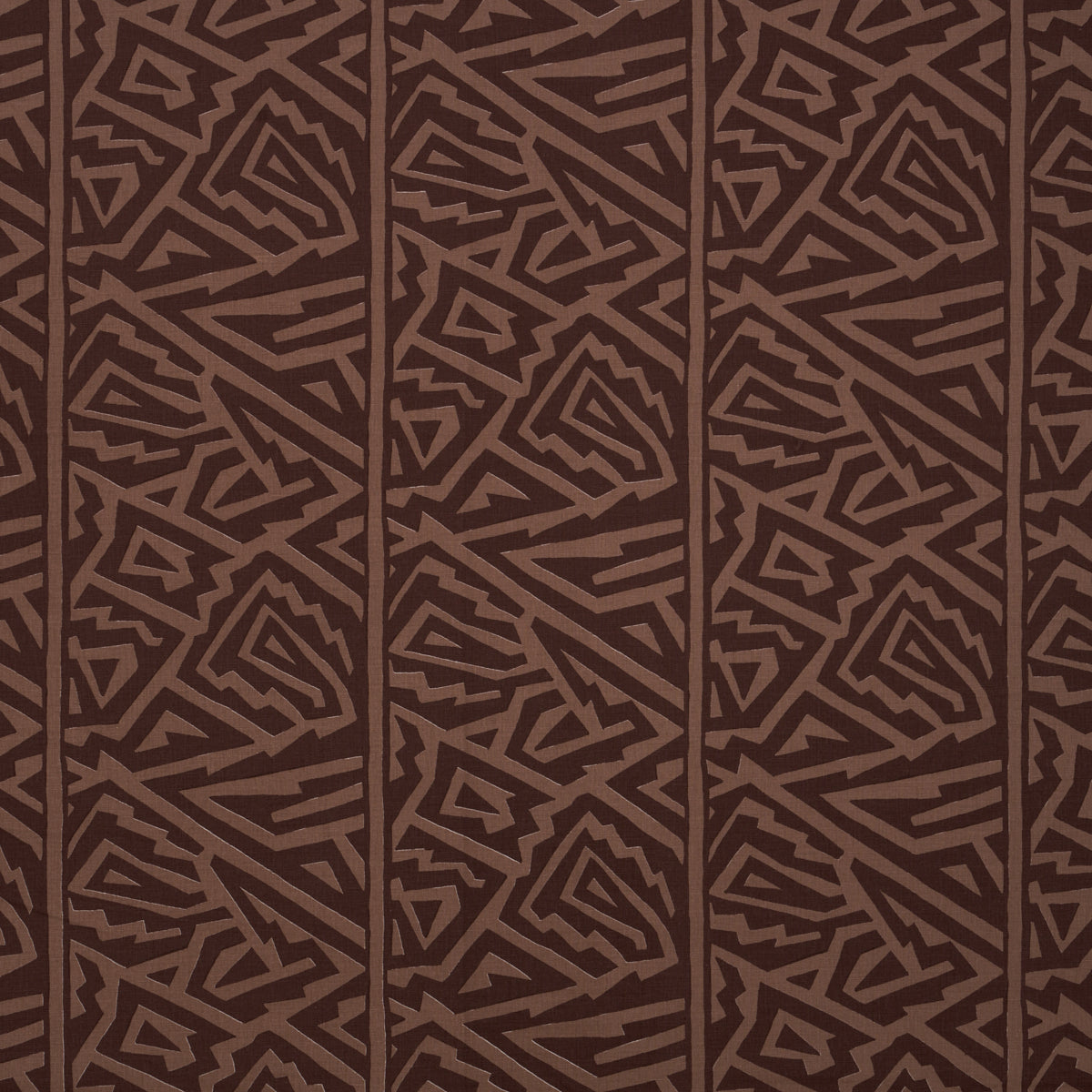 JAGGED MAZE | BROWN