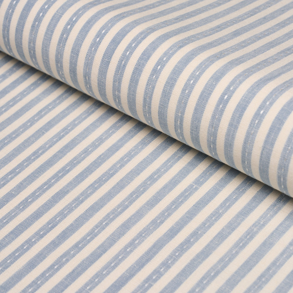 MATHIS TICKING STRIPE | Sky