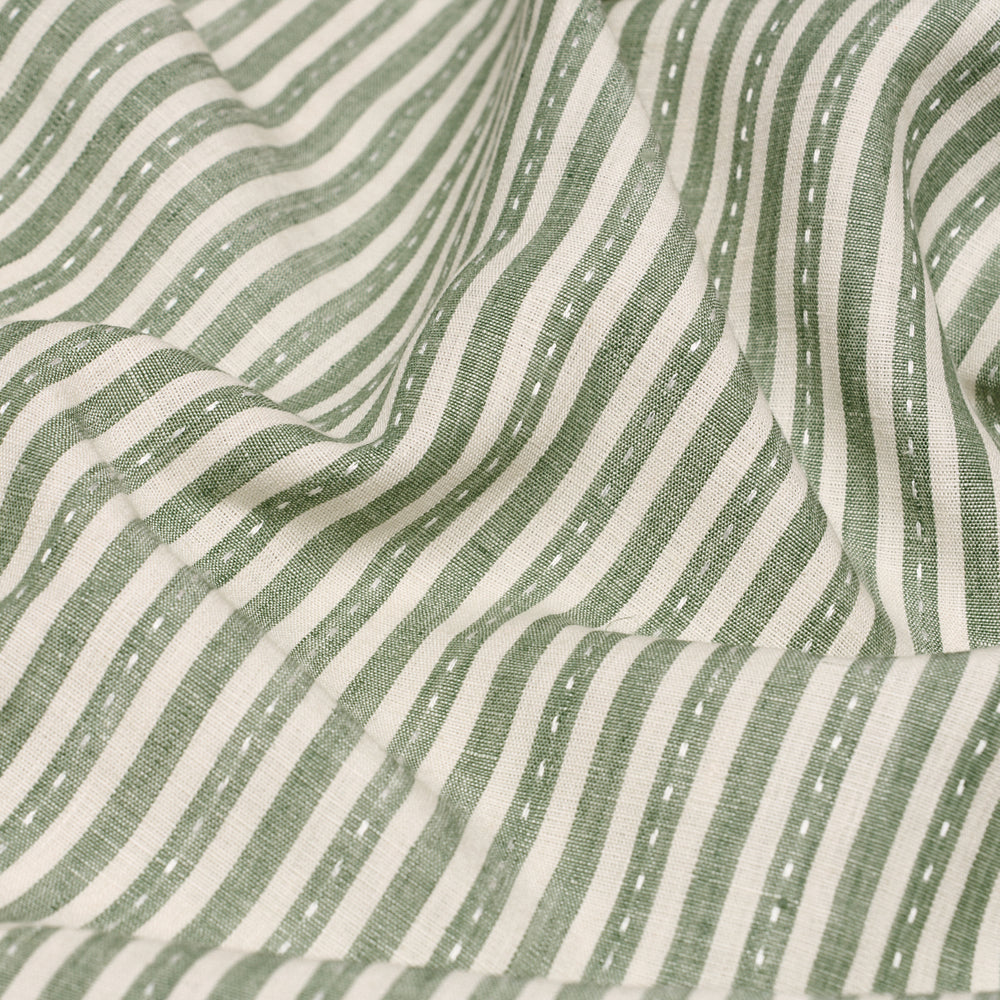 MATHIS TICKING STRIPE | Sage