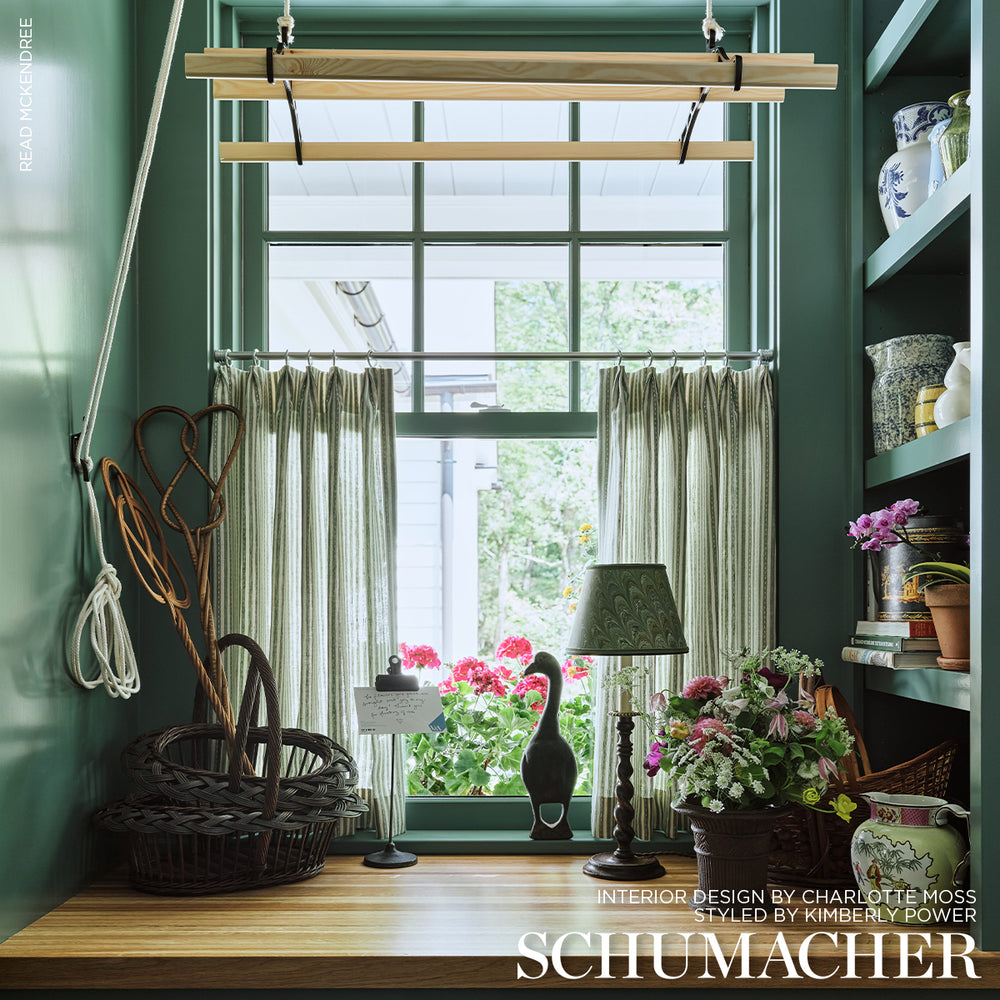 MATHIS TICKING STRIPE | Sage