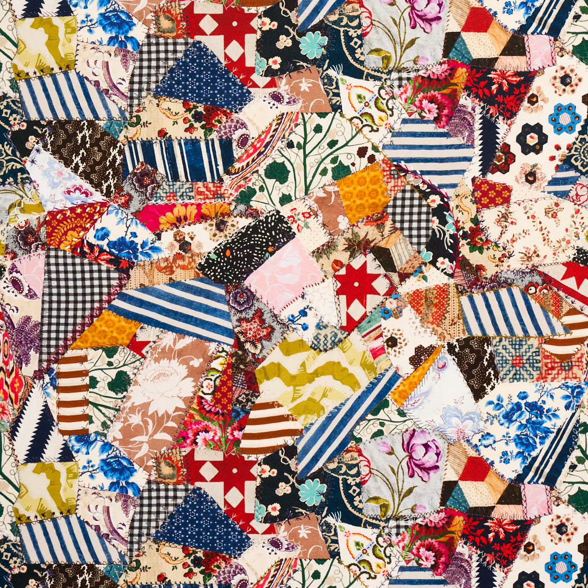 HOTCH POTCH CRAZY QUILT | DOCUMENT