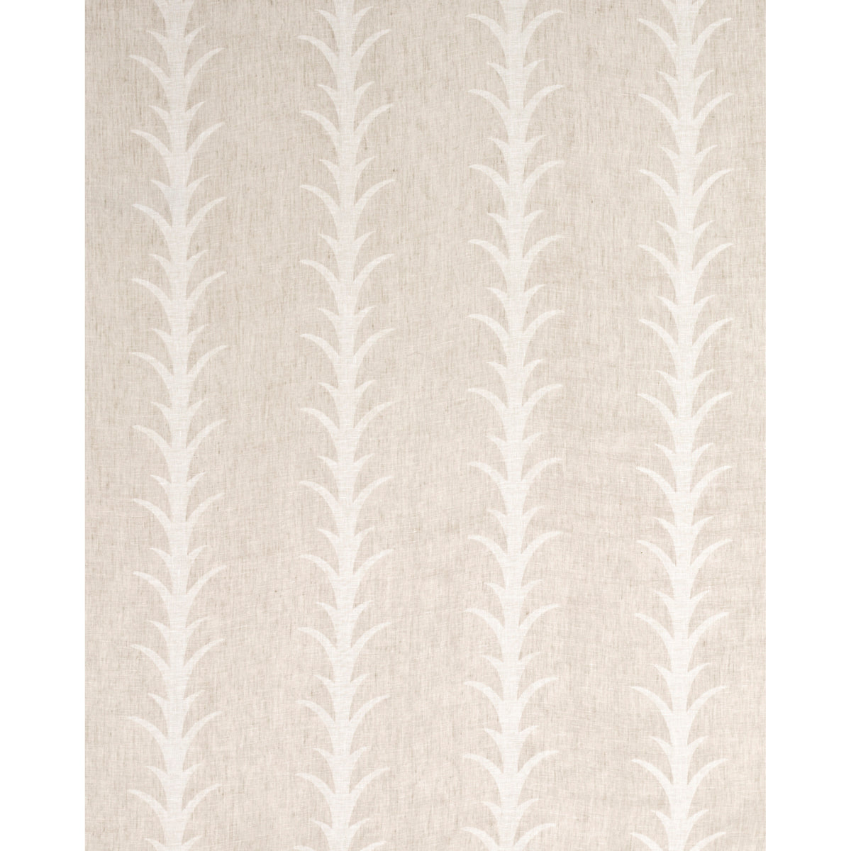 ACANTHUS STRIPE SHEER | TAUPE